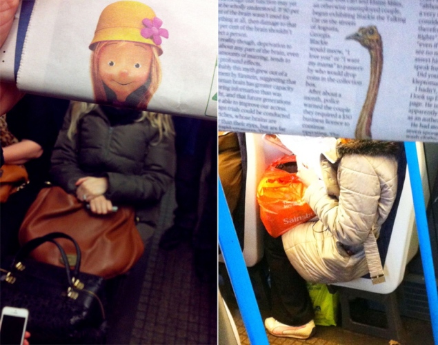 Who Needs Special Effects? Public Transit Commuter Takes Funny Photos Of Fellow Passengers